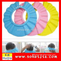 Hot new products for 2015 Adjustable eco-friendly and nontoxic Head Wash Waterproof Kids Baby Shower Cap